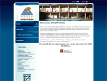 Tablet Screenshot of hotelpuelches.com